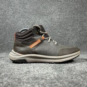 Merrell Greylock Kid’s Size 5.5 M Brown Leather WP Waterproof Hiking Boots Used